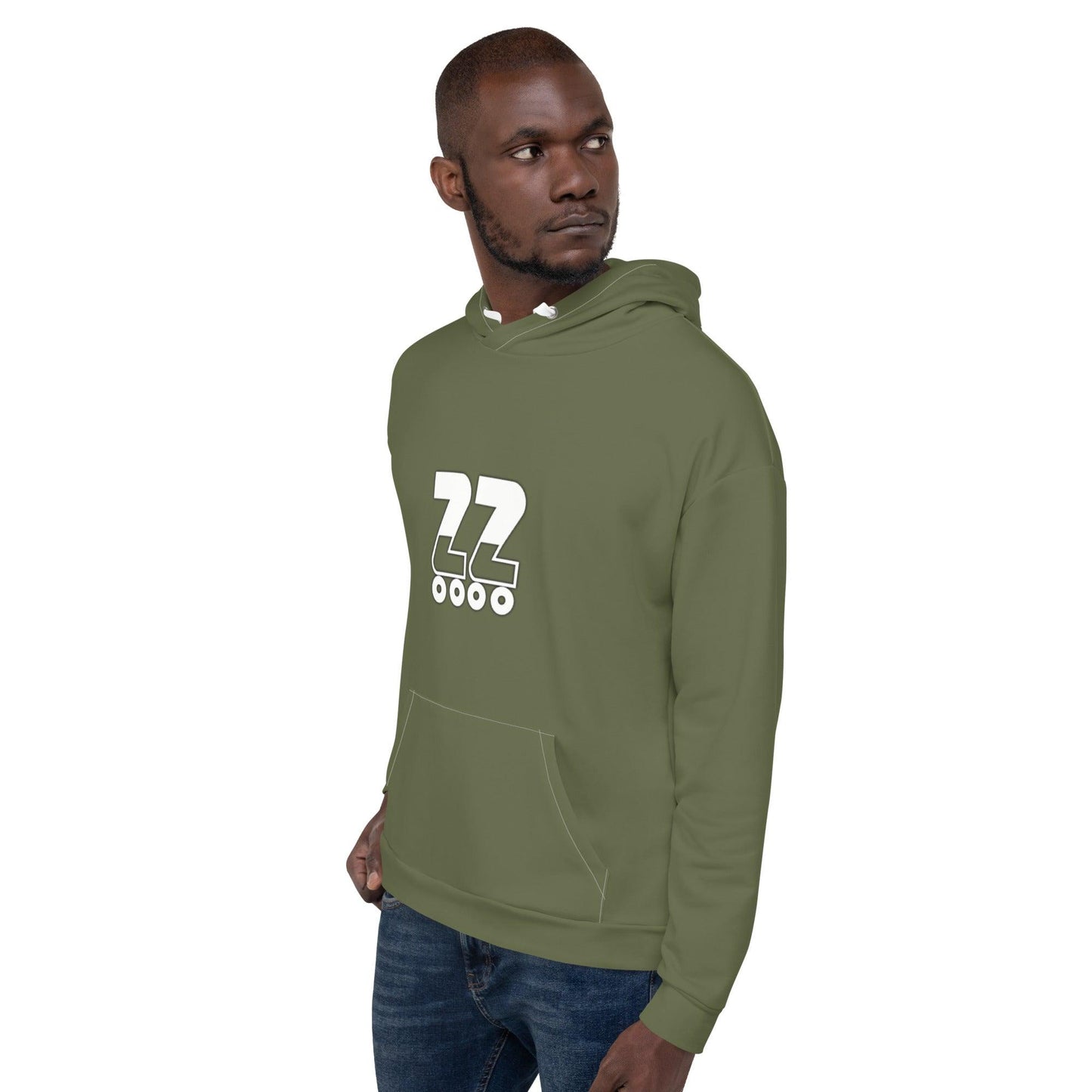 Unisex Hoodie  Dazz’Up | Olive Dazz'Up Store