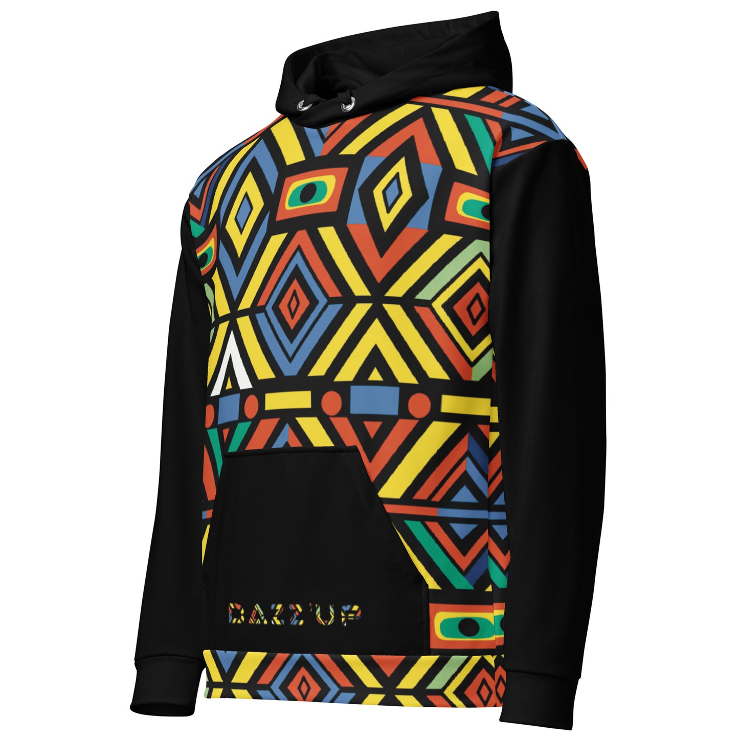 Unisex Hoodie | Afro Print Ndebele 3 | Dazz'Up Store