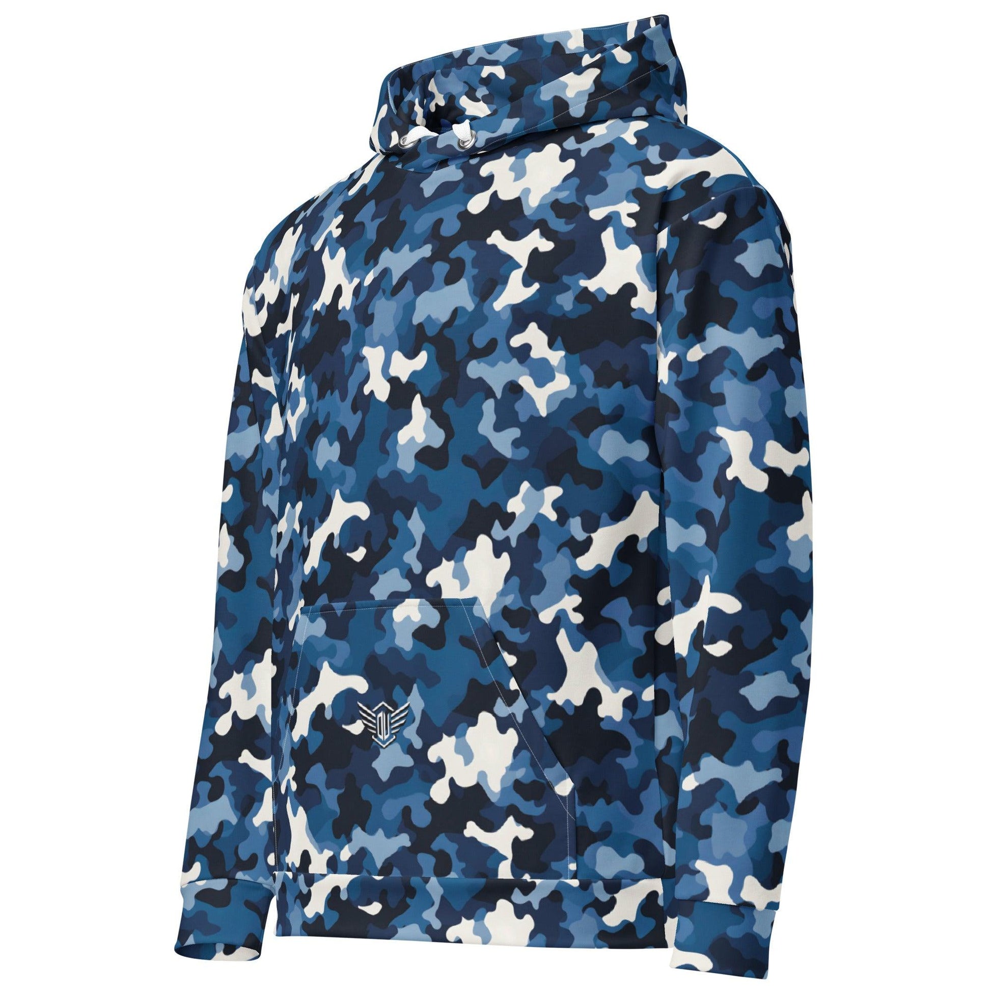 Unisex Hoodie | Camouflage Blue Dazz'Up Store