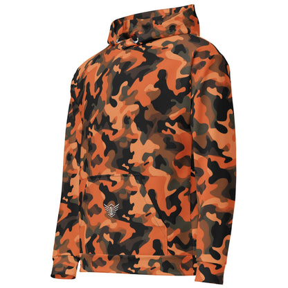 Unisex Hoodie | Camouflage Orange Dazz'Up Store