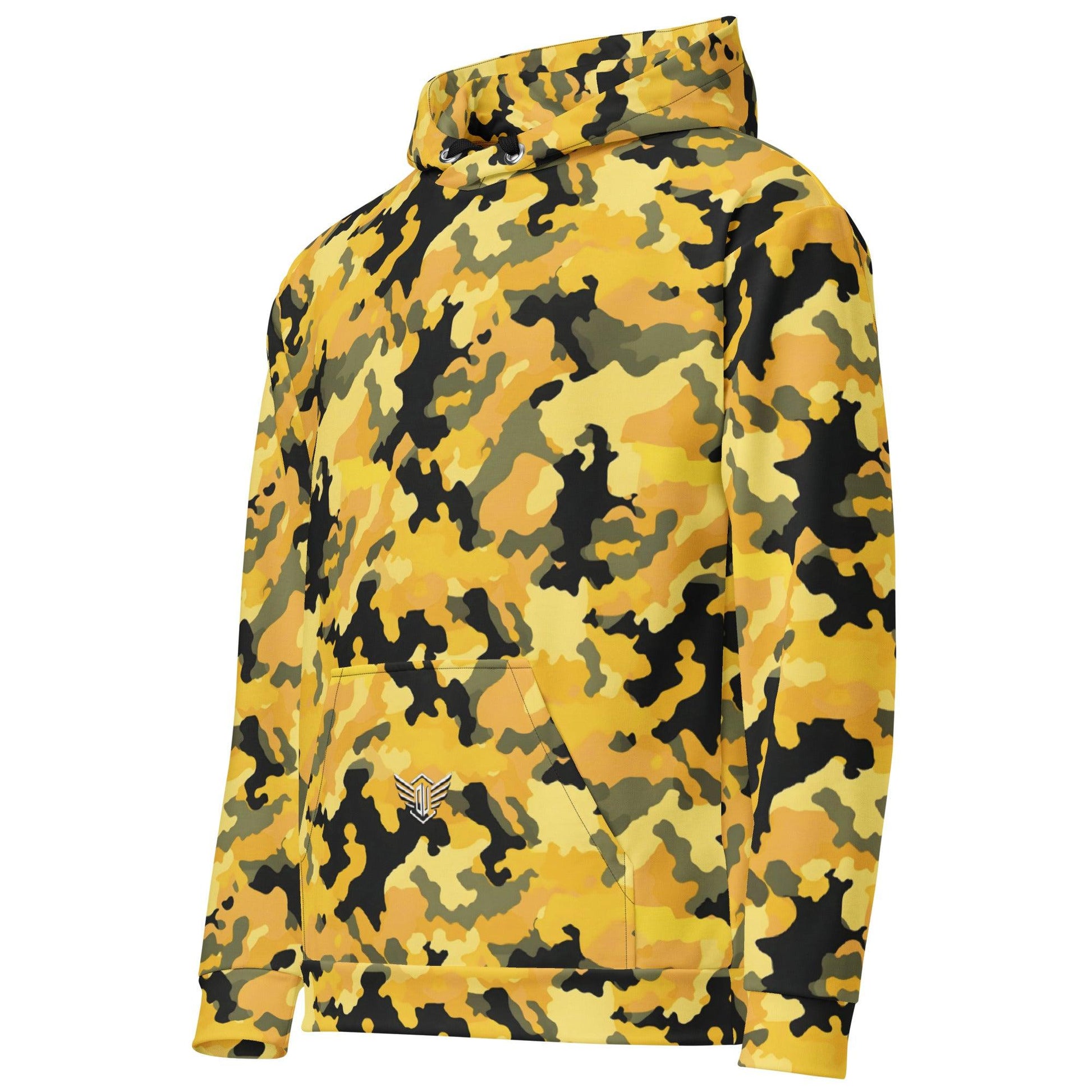 Unisex Hoodie | Camouflage Yellow Dazz'Up Store