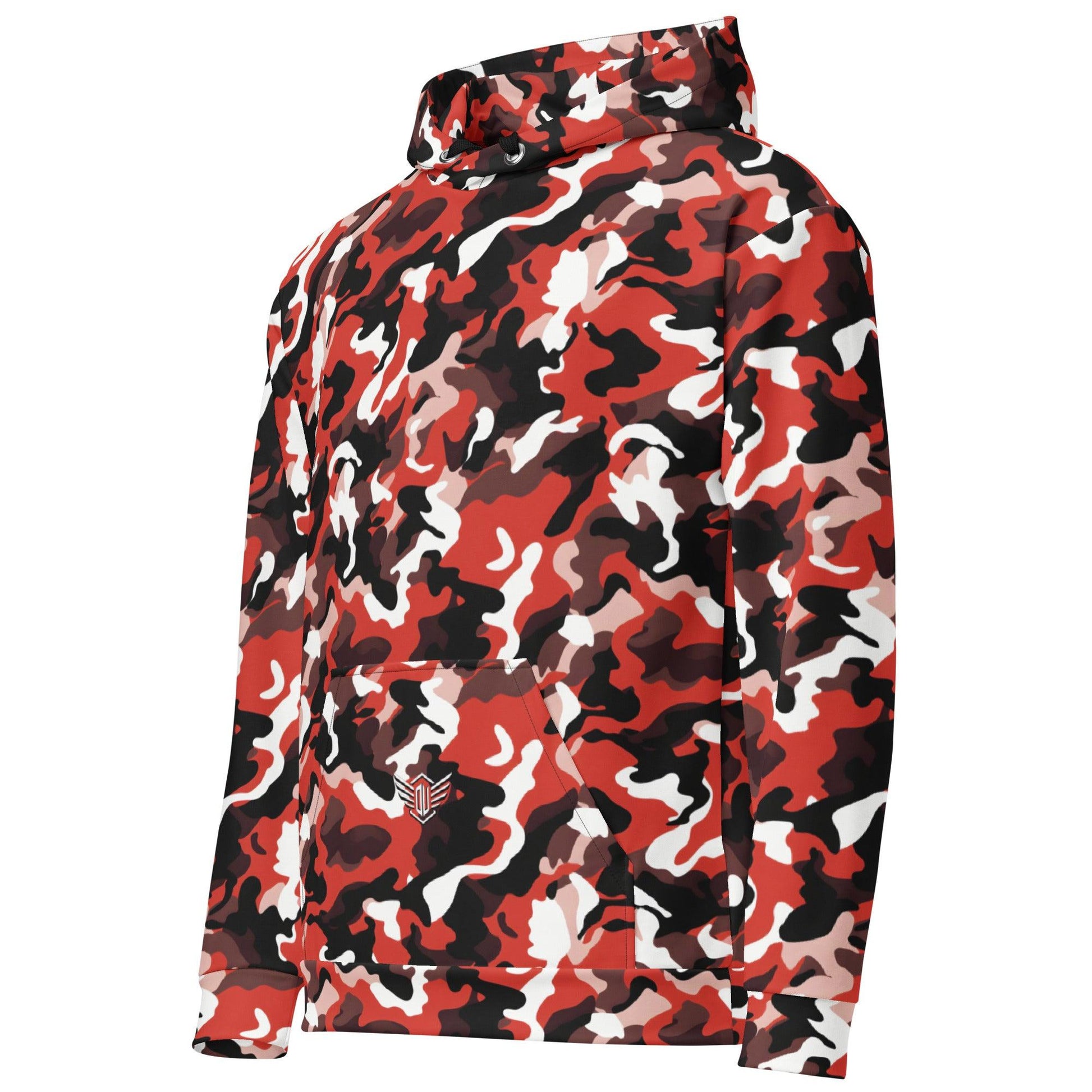 Unisex Hoodie | Camouflage Red Dazz'Up Store