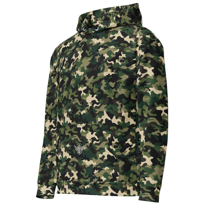 Unisex Hoodie | Green Camouflage Dazz'Up Store