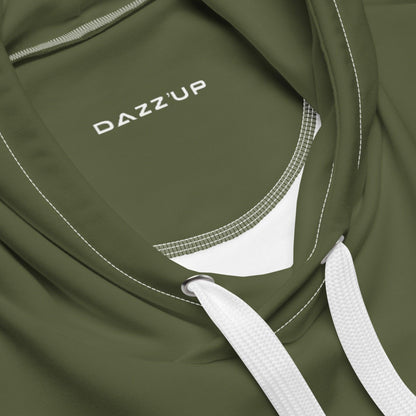 Unisex Hoodie  Dazz’Up | Olive Dazz'Up Store