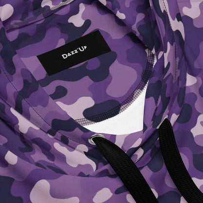 Unisex Hoodie | Camouflage Purple Dazz'Up Store