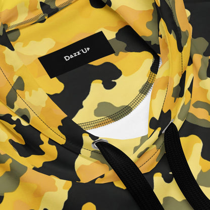 Unisex Hoodie | Camouflage Yellow Dazz'Up Store