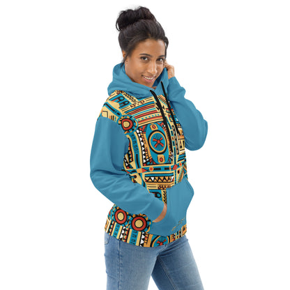 Unisex Hoodie | Afro Print Ndebele Dazz'Up Store