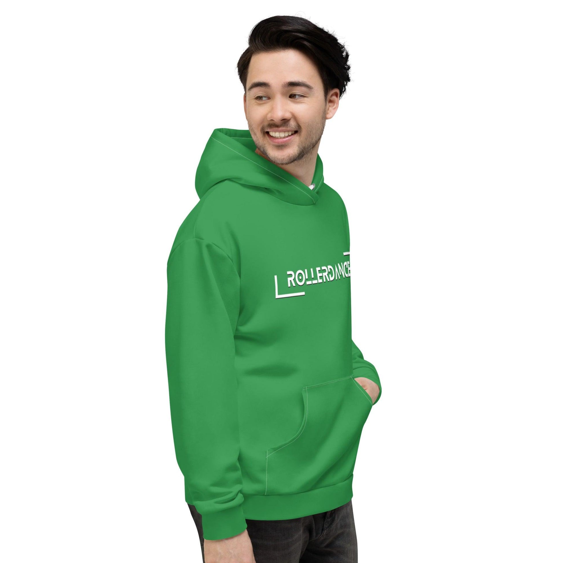 Unisex Hoodie | Rollerdancer Green Dazz'Up Store