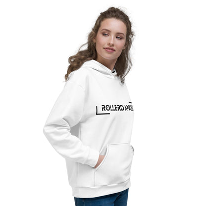 Unisex Hoodie | Rollerdancer | White Dazz'Up Store