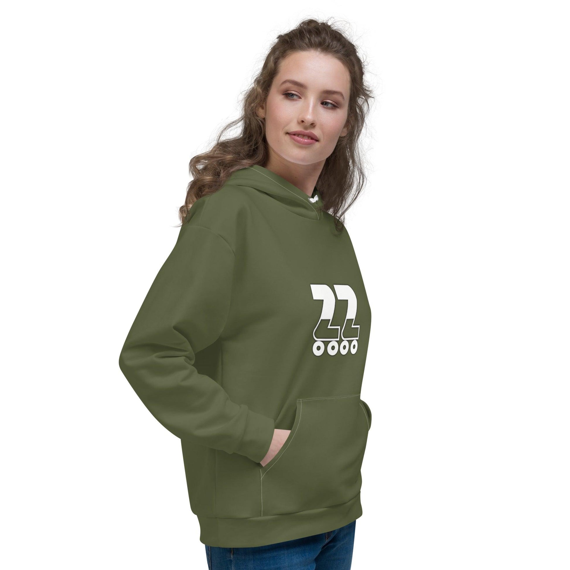 Unisex Hoodie  Dazz’Up | Olive Dazz'Up Store