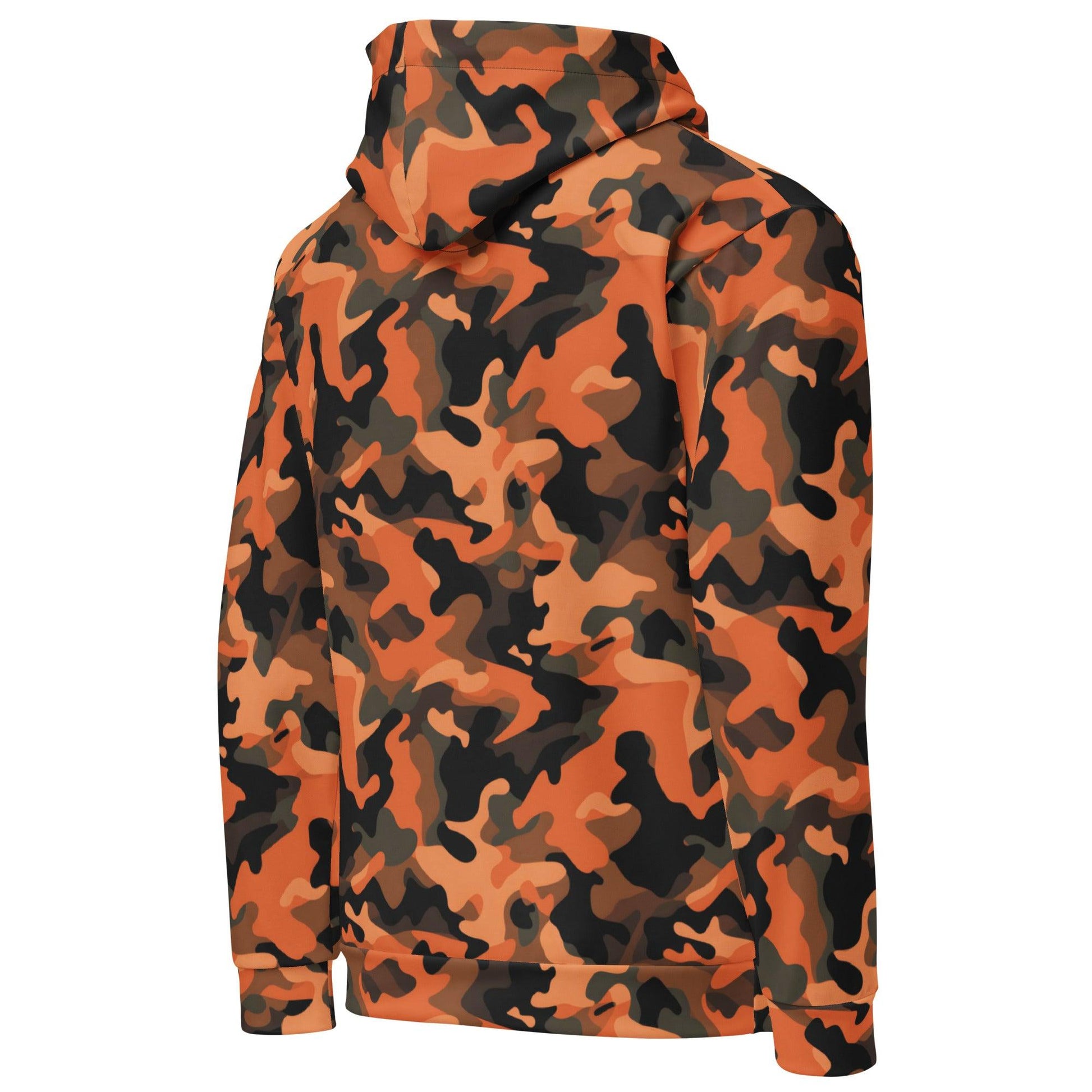 Unisex Hoodie | Camouflage Orange Dazz'Up Store