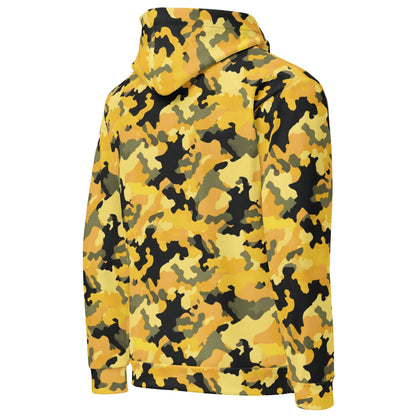 Unisex Hoodie | Camouflage Yellow Dazz'Up Store