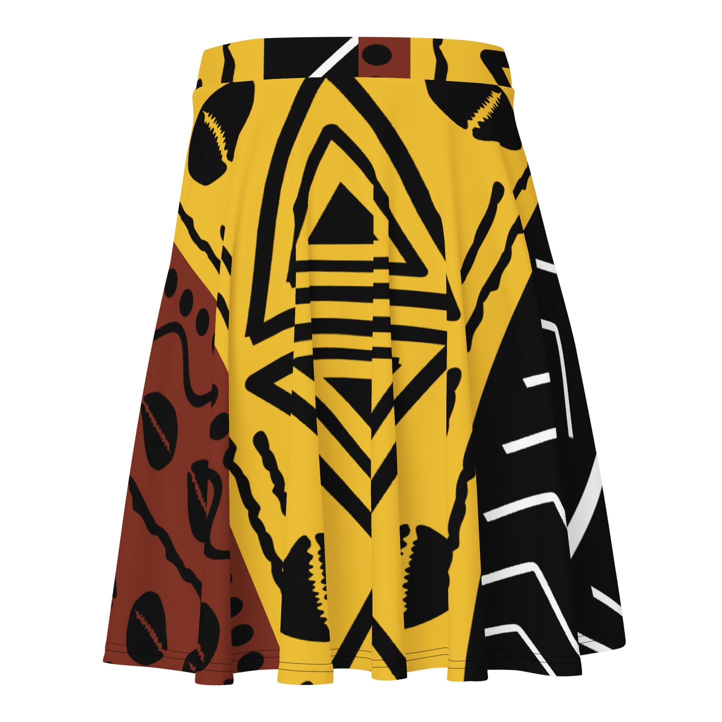 Skater Skirt | Afro Print 2 Dazz'Up Store