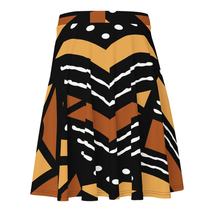 Skater Skirt Afro print Mud Dazz'Up Store