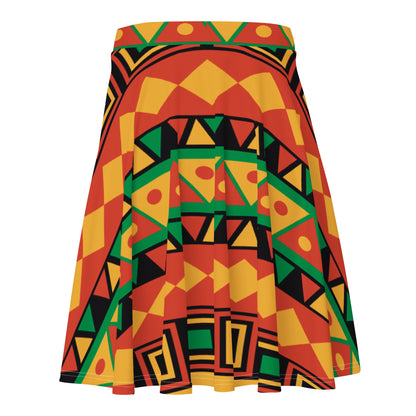 Skater Skirt | Afro Print Dazz'Up Store