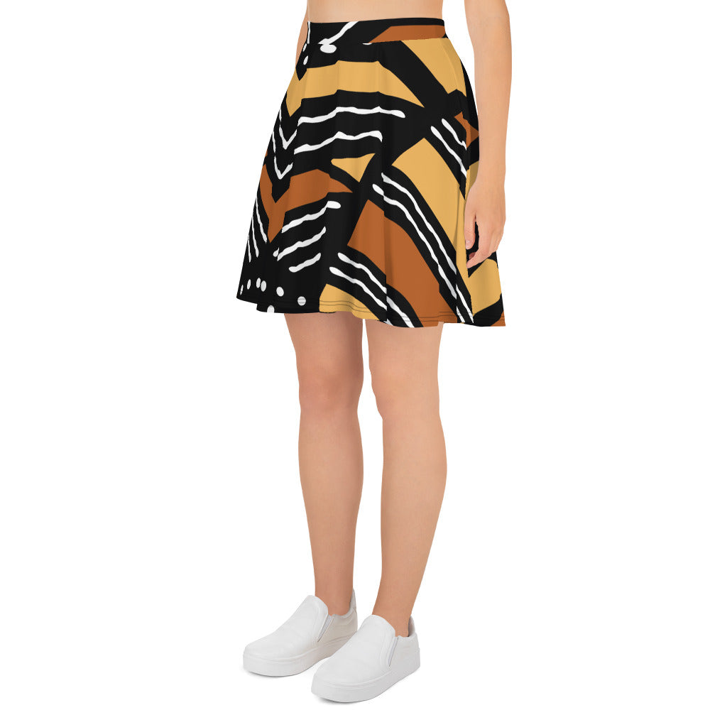 Skater Skirt Afro print Mud Dazz'Up Store