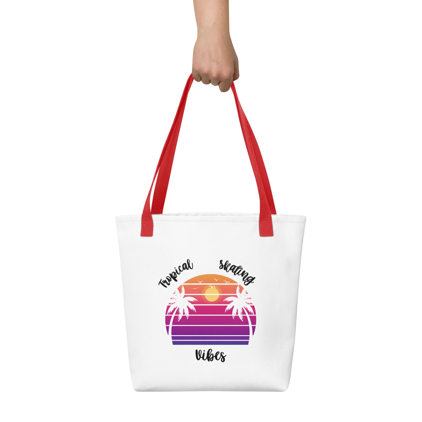 Tote bag | Tropical Skating Vibes Dazz'Up Store