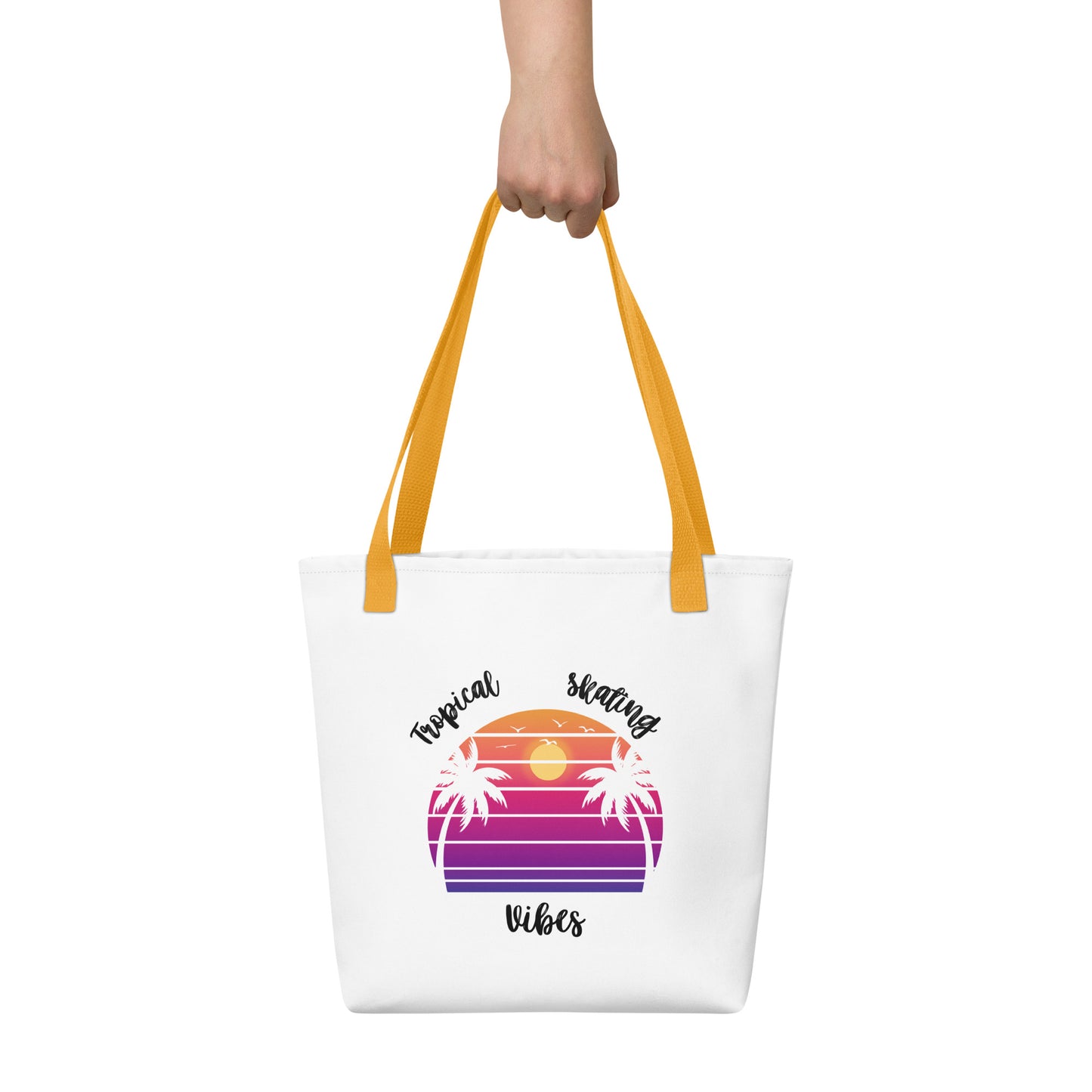 Tote bag | Tropical Skating Vibes Dazz'Up Store