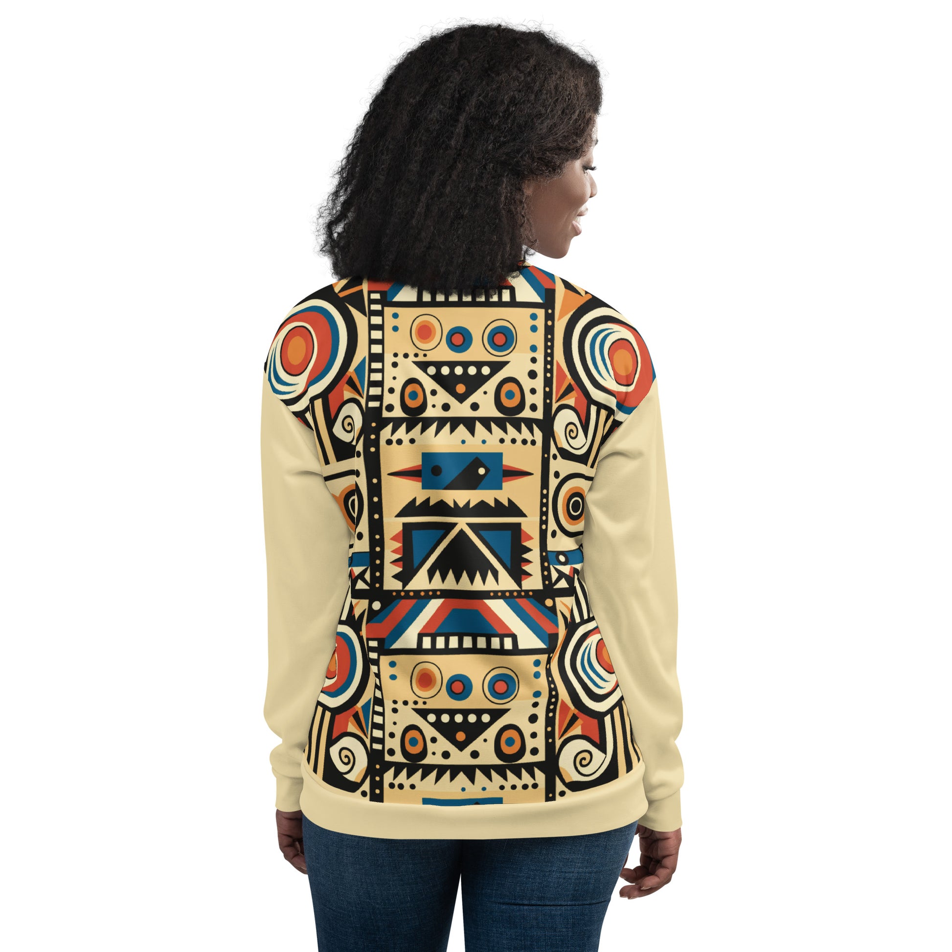 Unisex Bomber Jacket | Afro Print Ndebele Dazz'Up Store