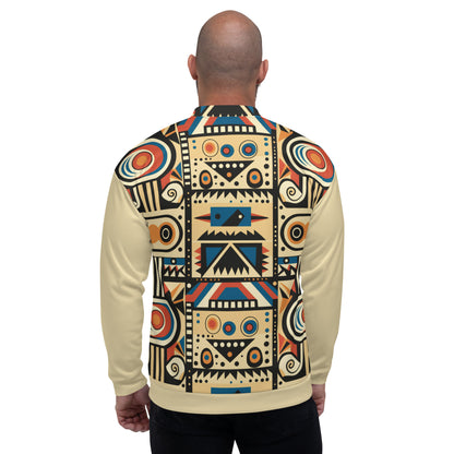 Unisex Bomber Jacket | Afro Print Ndebele Dazz'Up Store