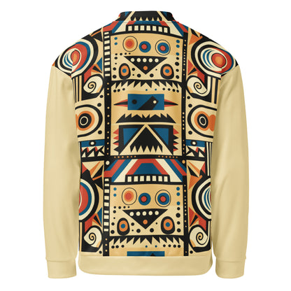 Unisex Bomber Jacket | Afro Print Ndebele Dazz'Up Store