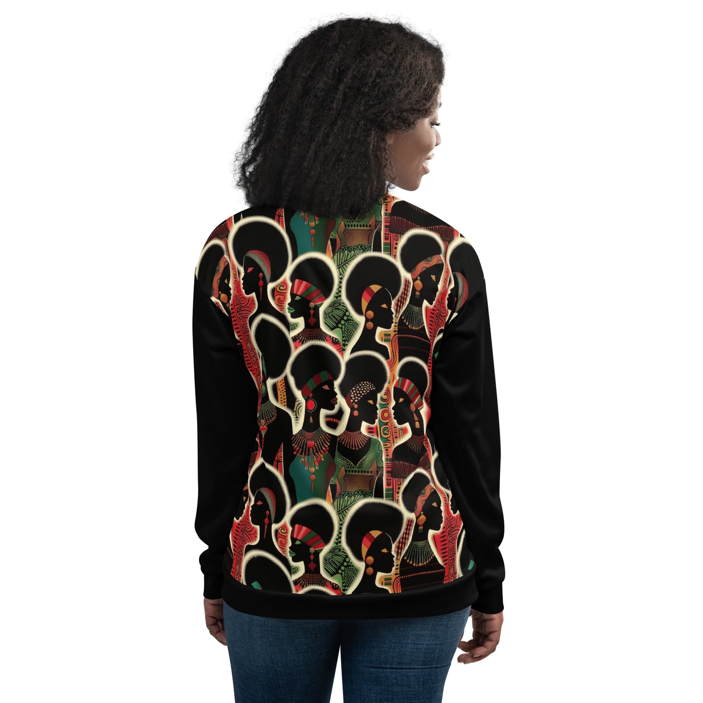 Unisex Bomber Jacket | Afro Elegance 4 Dazz'Up Store