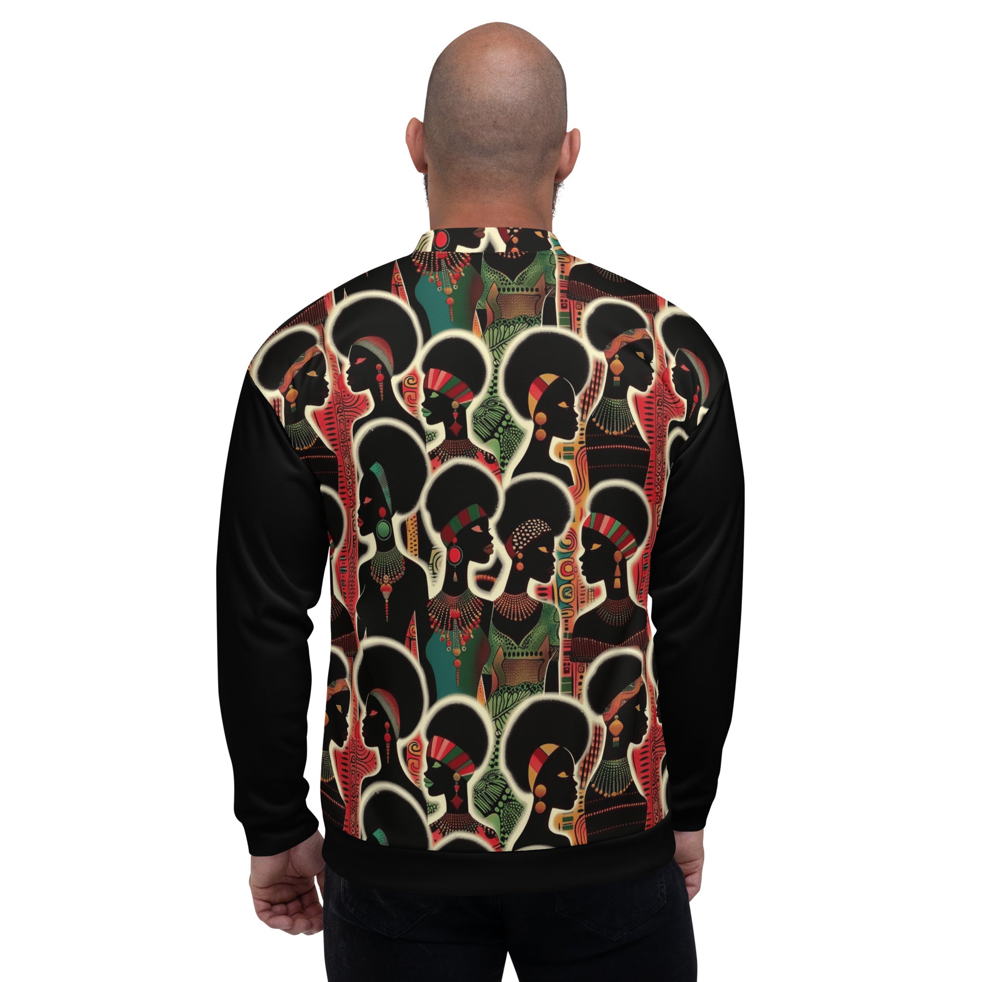 Unisex Bomber Jacket | Afro Elegance 4 Dazz'Up Store