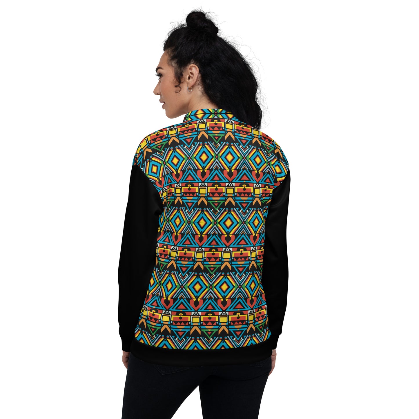 Unisex Jacket | Afro Print Ndebele 16 Dazz'Up Store