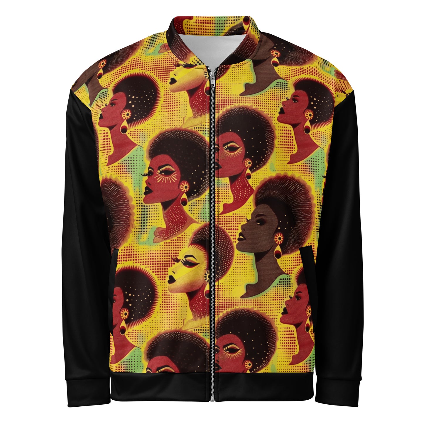 Unisex Bomber Jacket | Afro Elegance 3 Dazz'Up Store