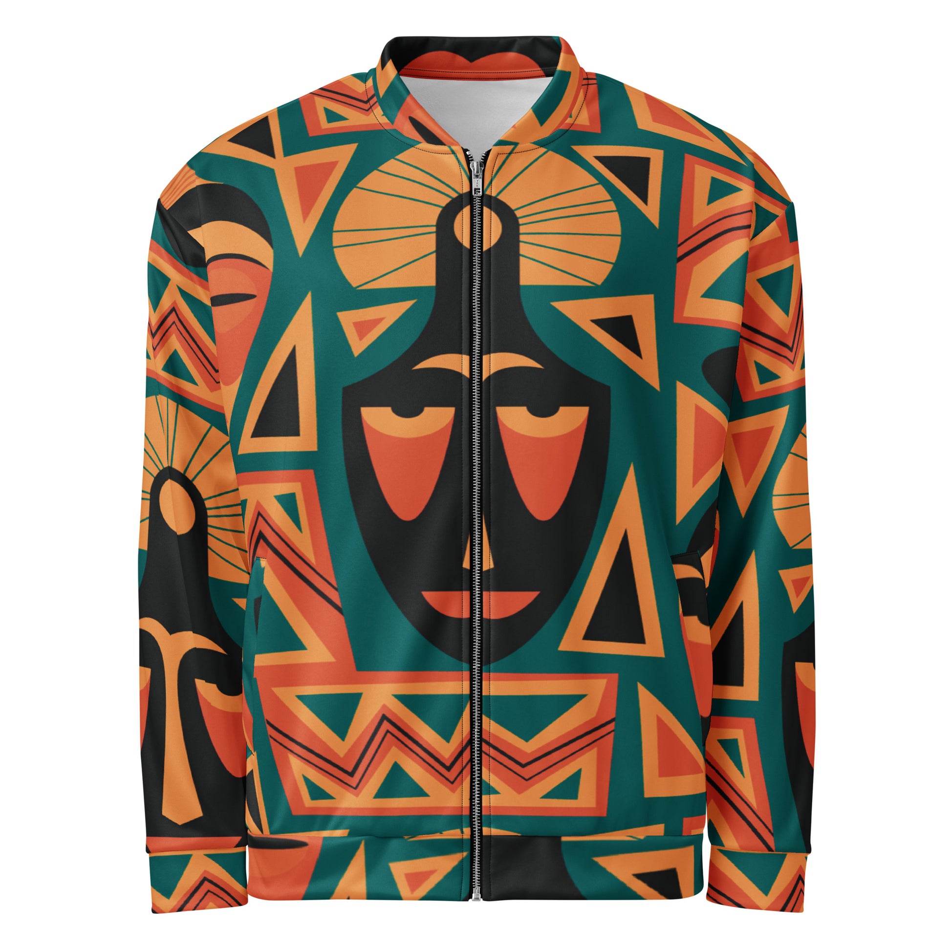 Unisex Bomber Jacket | Afro Print Dazz'Up Store