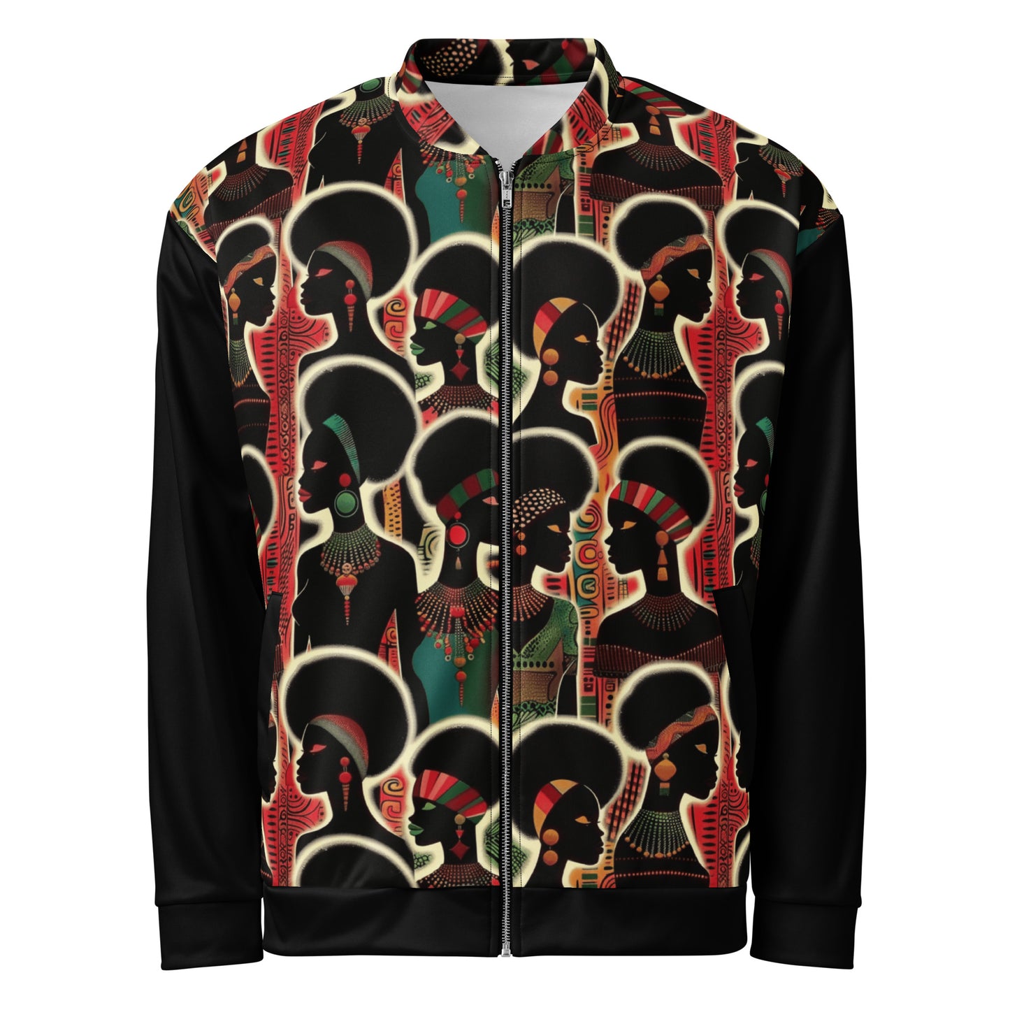 Unisex Bomber Jacket | Afro Elegance 4 Dazz'Up Store