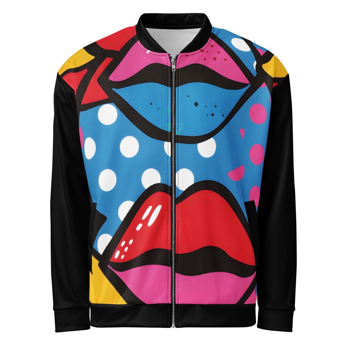 Unisex Bomber Jacket | Pop Art Print 3 Dazz'Up Store