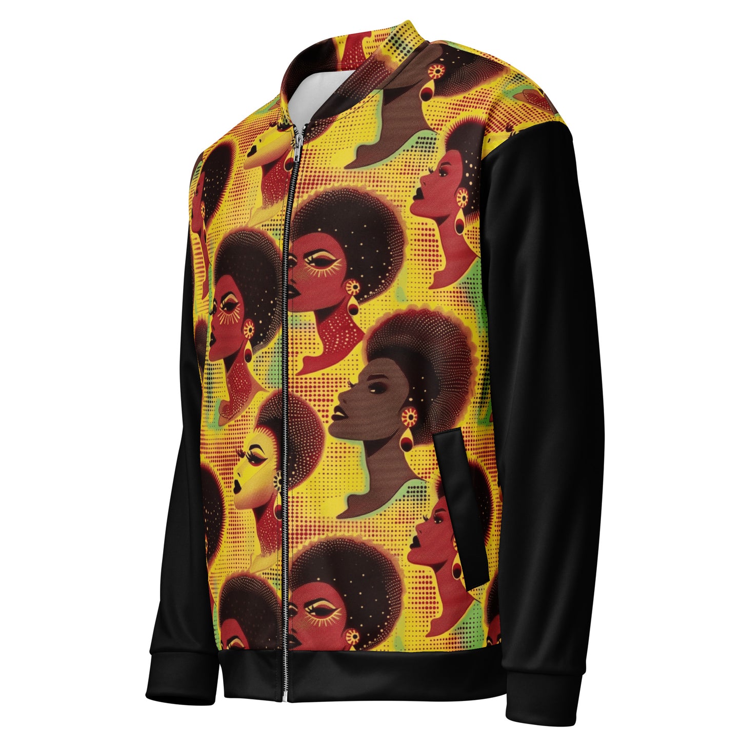 Unisex Bomber Jacket | Afro Elegance 3 Dazz'Up Store