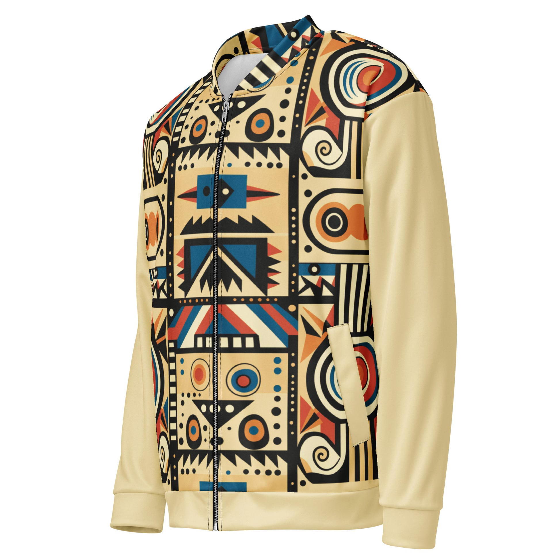 Unisex Bomber Jacket | Afro Print Ndebele Dazz'Up Store