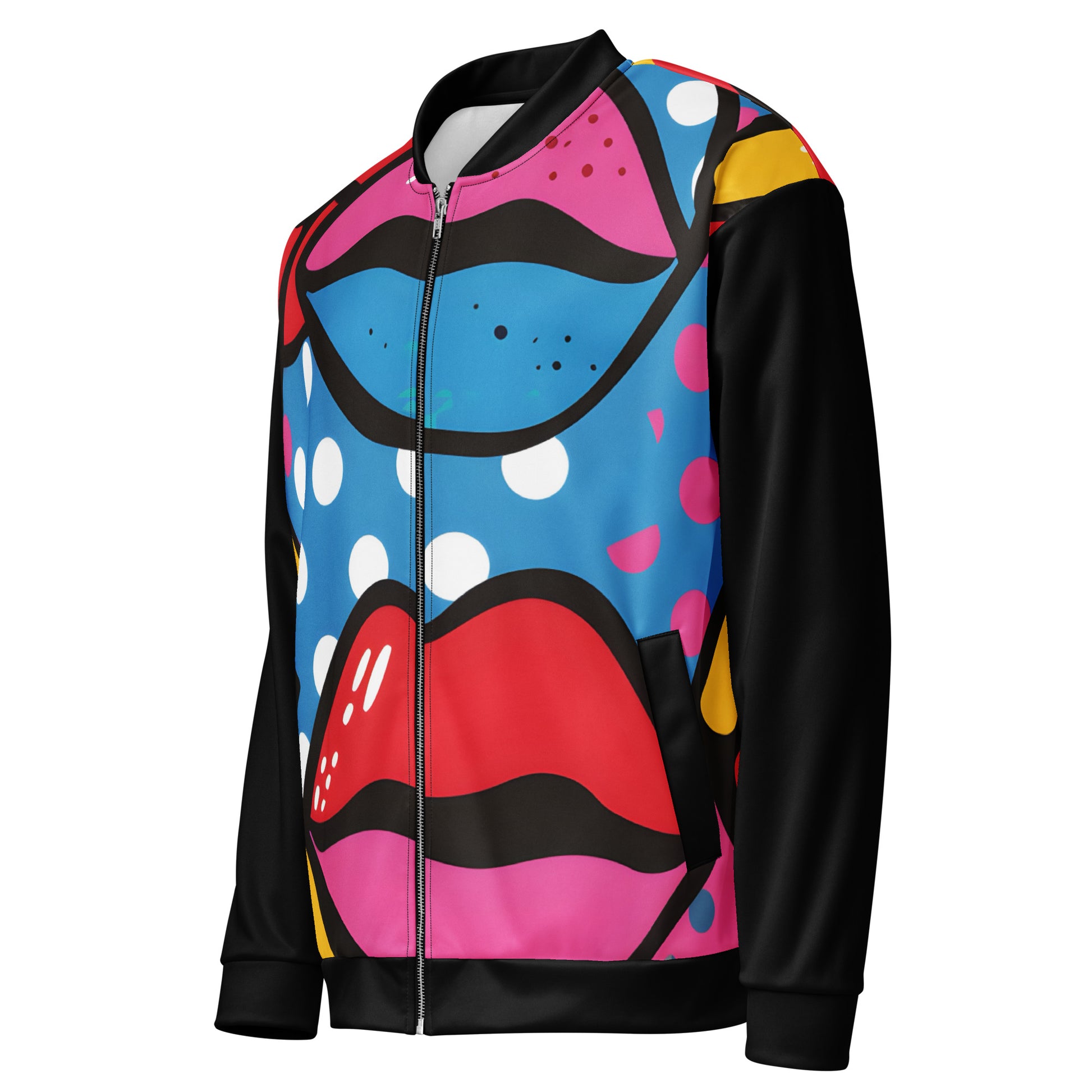 Unisex Bomber Jacket | Pop Art Print 3 Dazz'Up Store