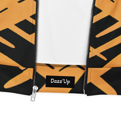 Unisex Jacket | Afro Print Black & Yellow Dazz'Up Store