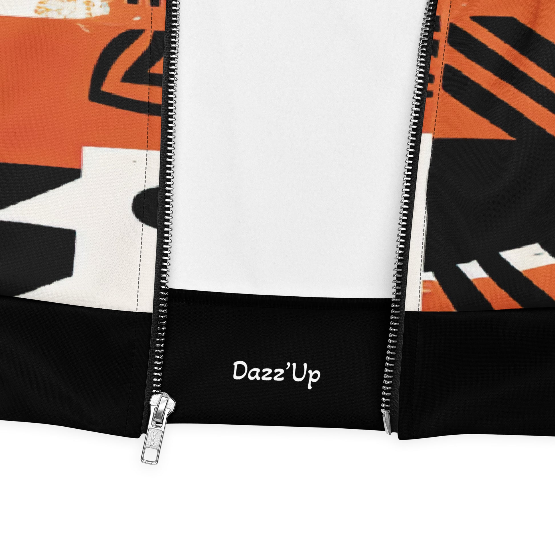 Unisex Jacket | Afro Print Orange/Black Dazz'Up Store