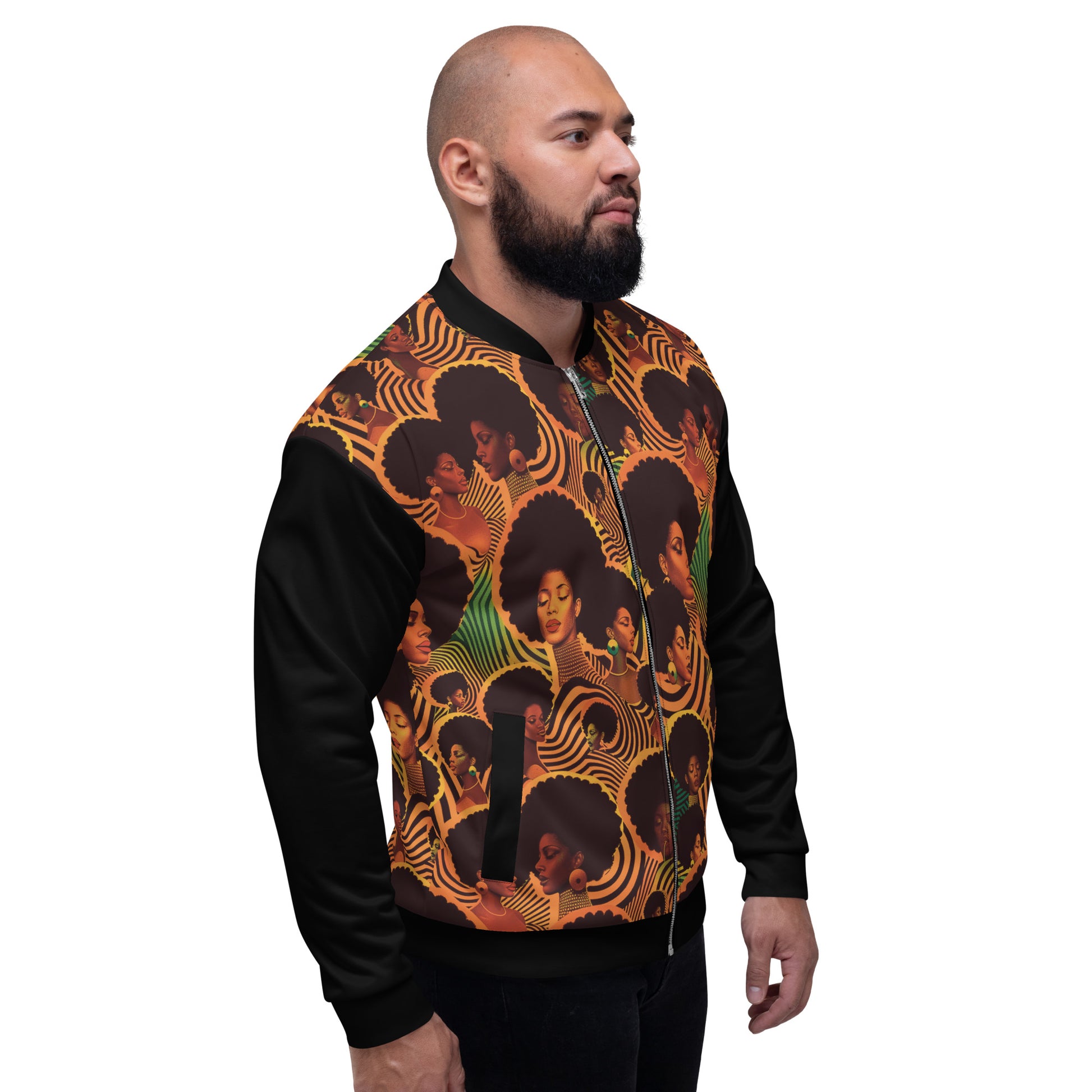 Unisex Jacket | Afro Women Print Dazz'Up Store