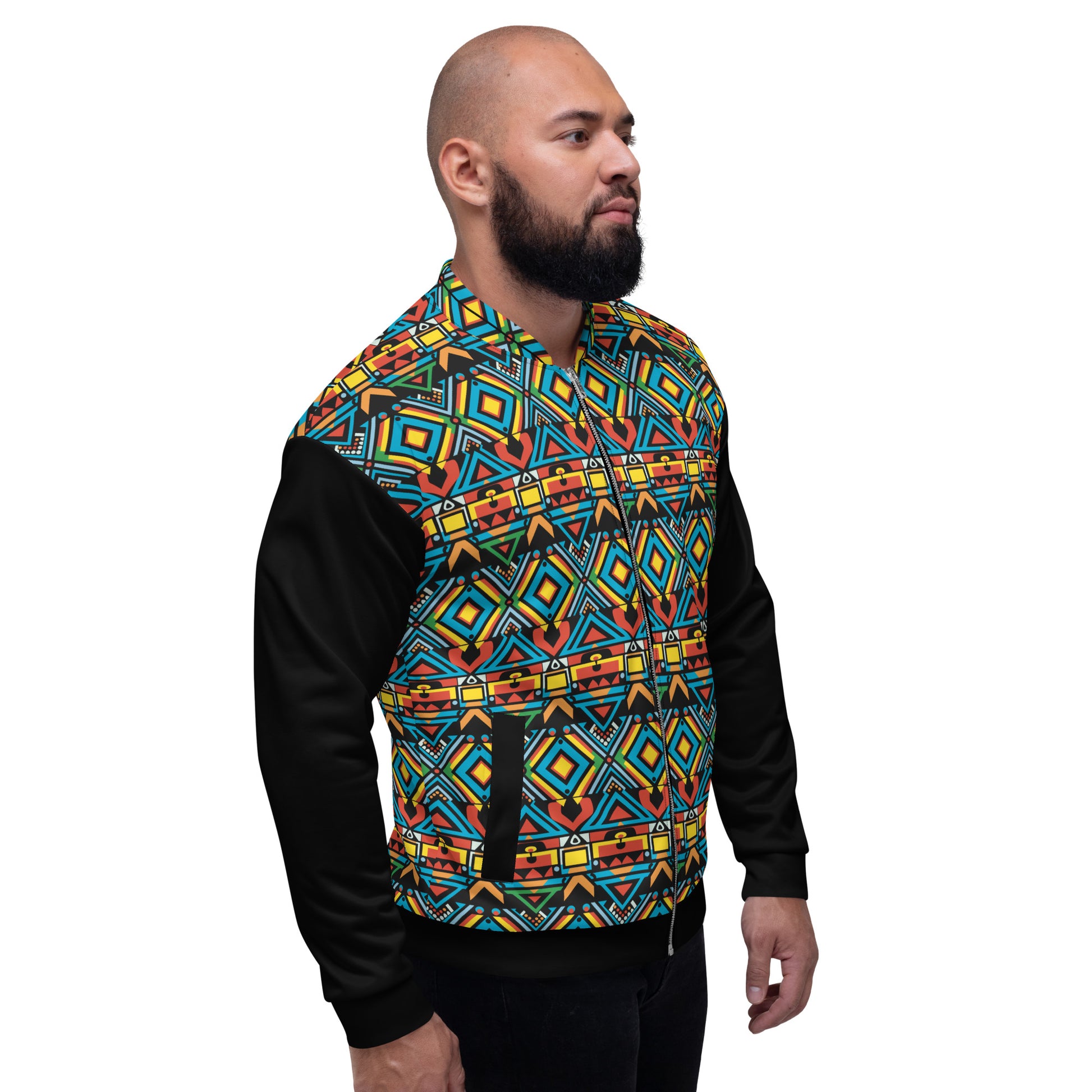 Unisex Jacket | Afro Print Ndebele 16 Dazz'Up Store