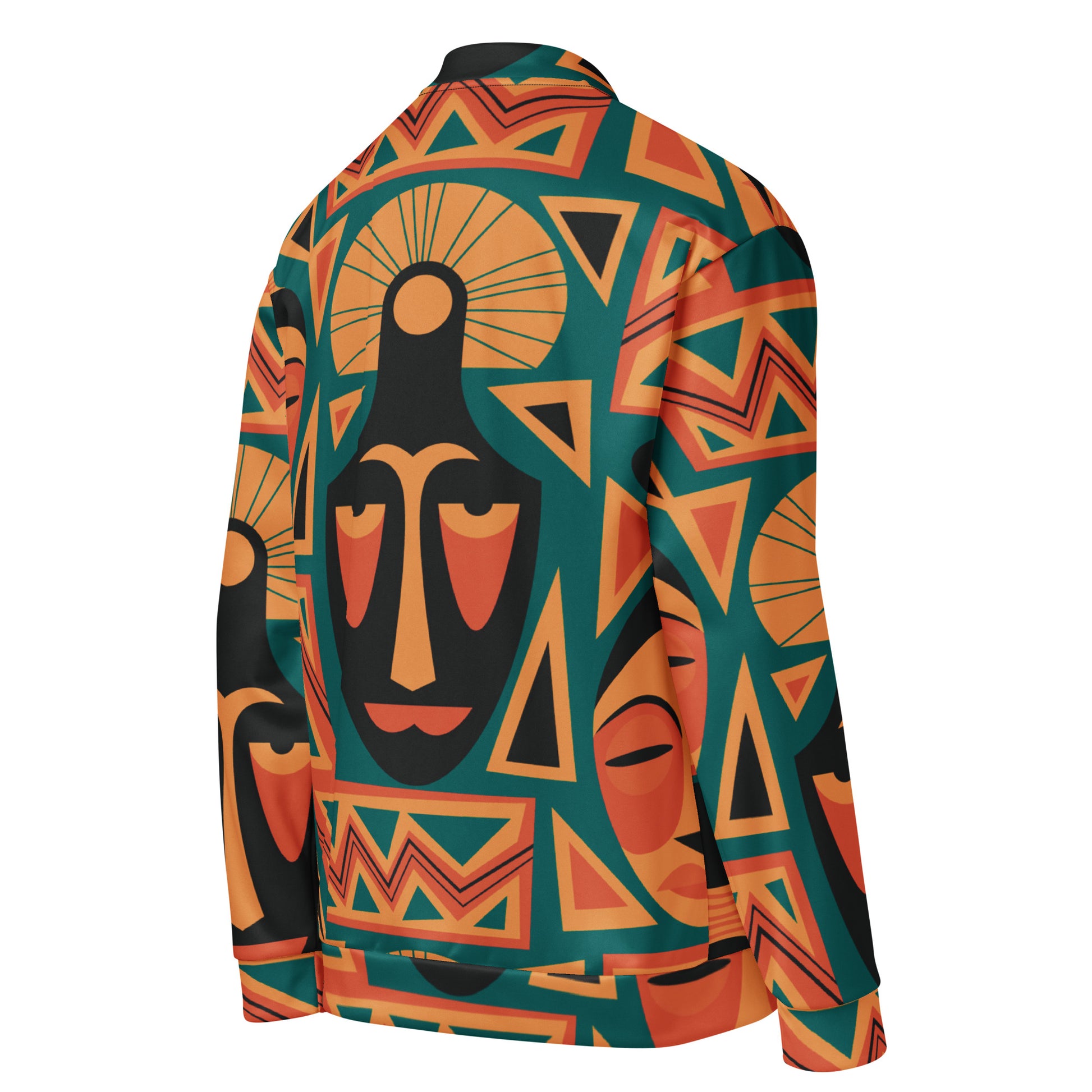 Unisex Bomber Jacket | Afro Print Dazz'Up Store