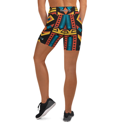 Flex Short | Afro Print Ndebele 2 Dazz'Up Store