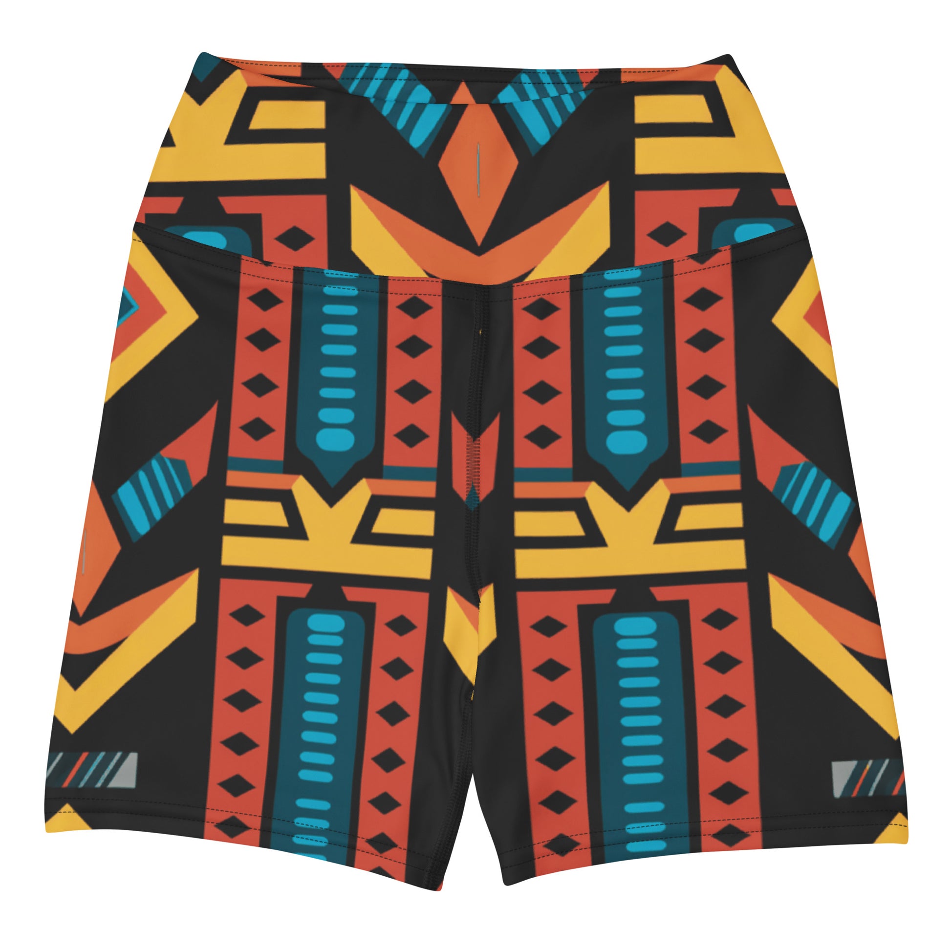 Flex Short | Afro Print Ndebele 2 Dazz'Up Store