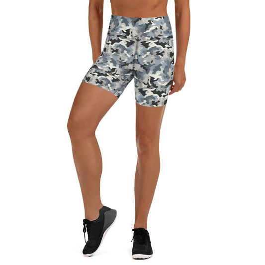 Biker Shorts | Camo Grey Dazz'Up Store