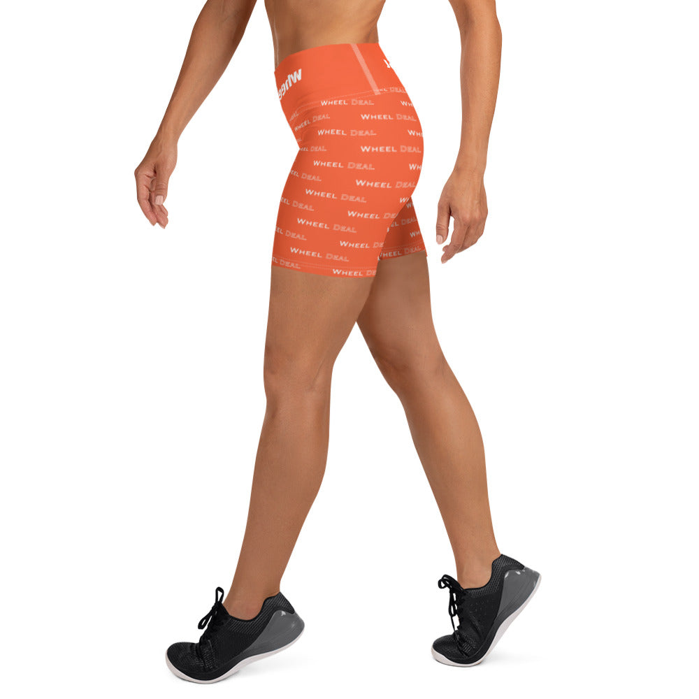 Flex Shorts | Wheel Deal - Orange Dazz'Up Store