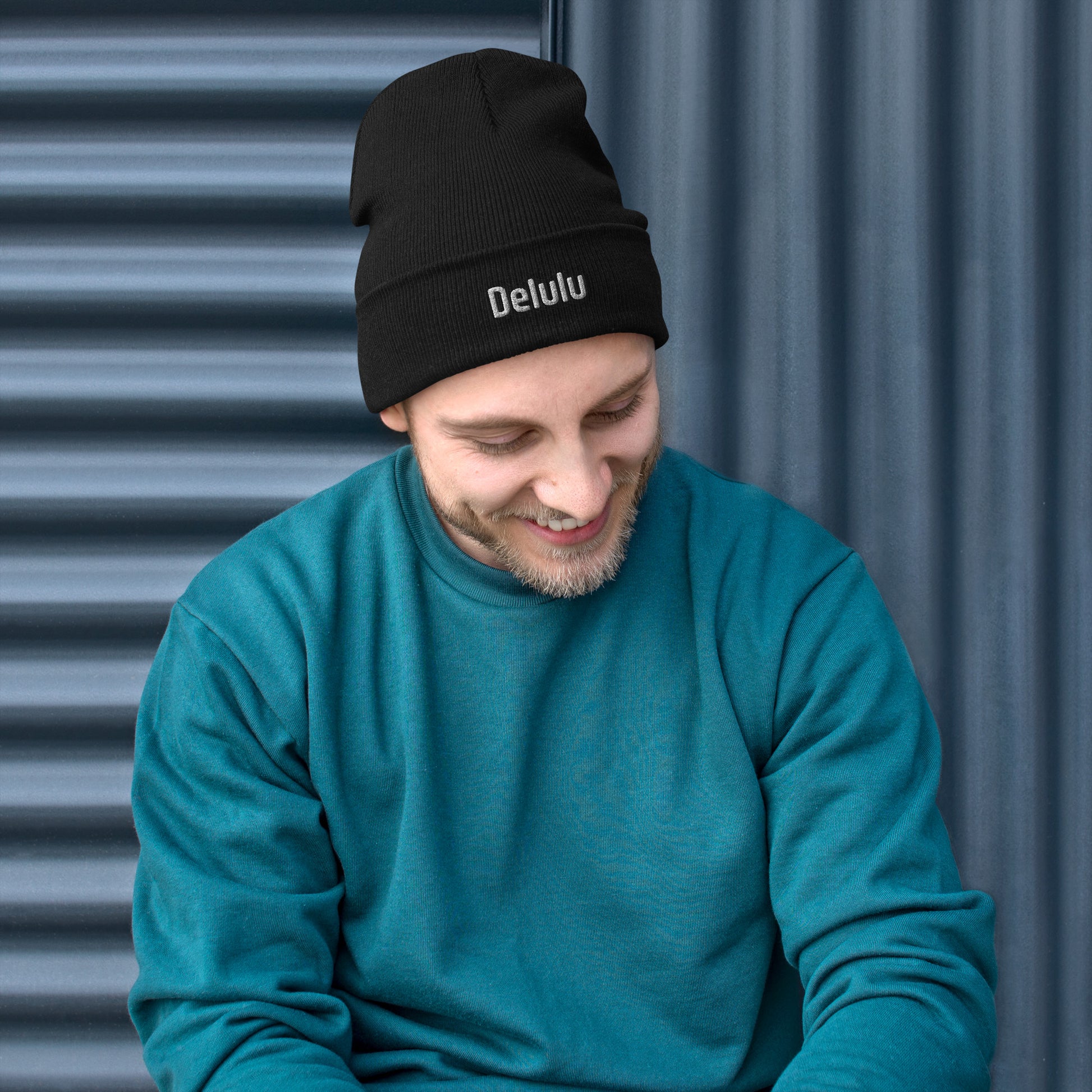 Embroidered Beanie | “Delulu” Dazz'Up Store