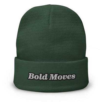 Embroidered Beanie | « Bold Moves » Dazz'Up Store