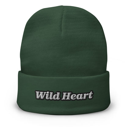 Embroidered Beanie | «  Wild Heart » Dazz'Up Store