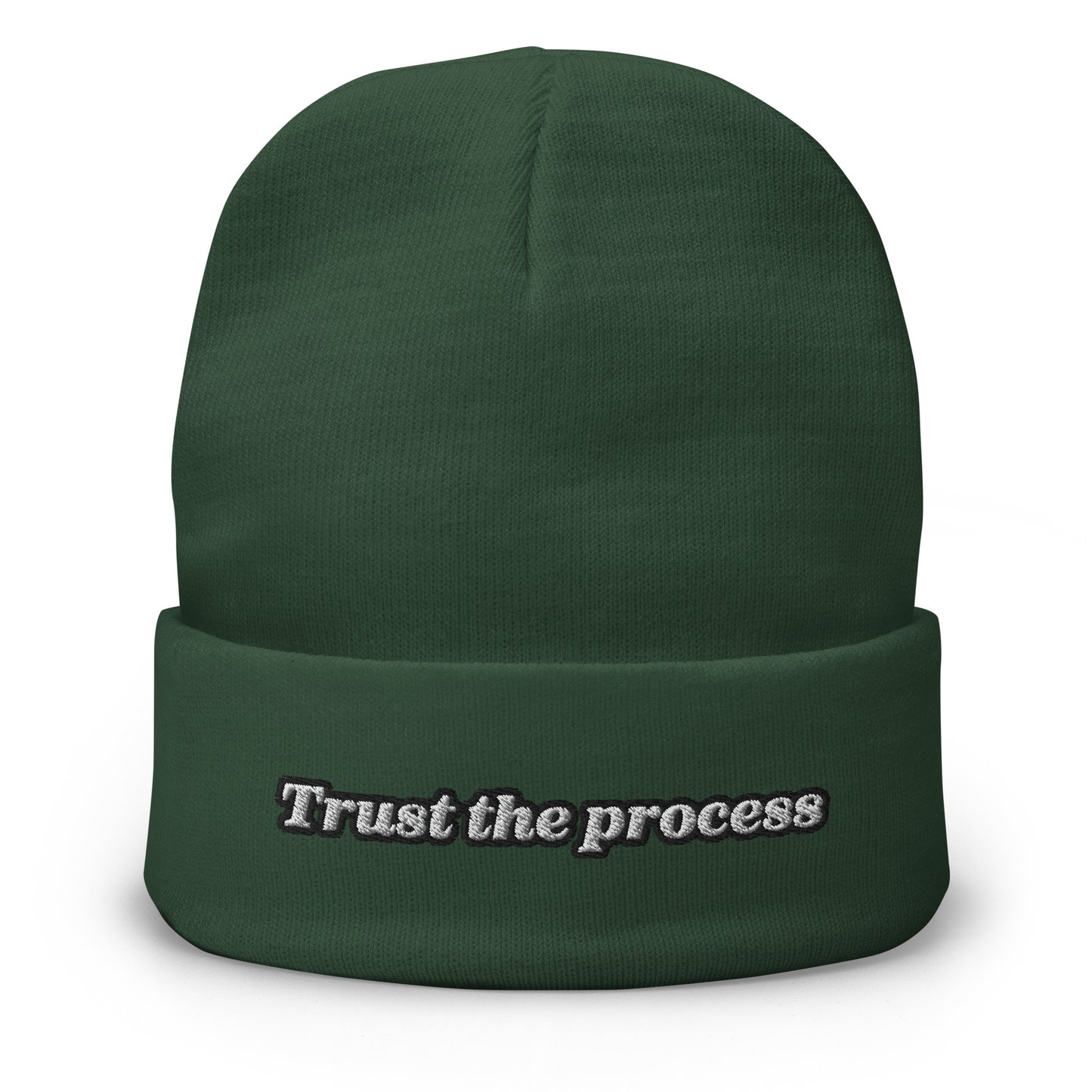 Embroidered Beanie | « Trust the Process » Dazz'Up Store