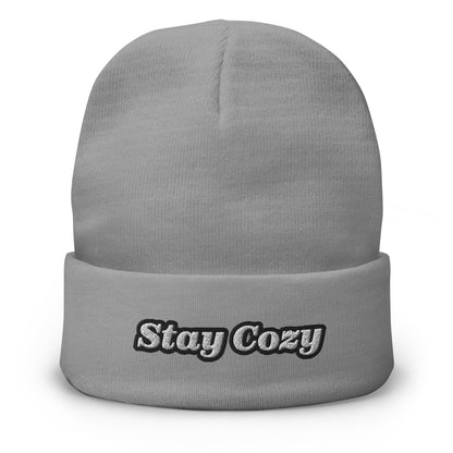 Embroidered Beanie | Stay Cozy Dazz'Up Store