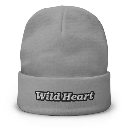 Embroidered Beanie | «  Wild Heart » Dazz'Up Store